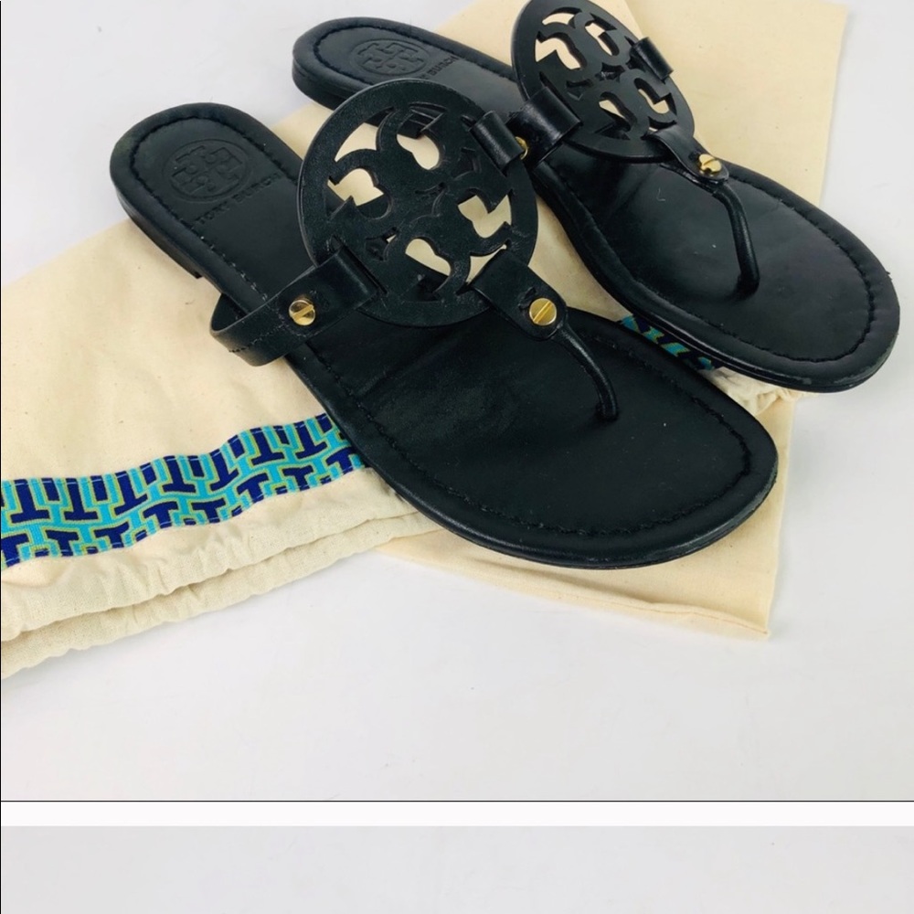 Tory Burch Miller Sandals black size 8.5